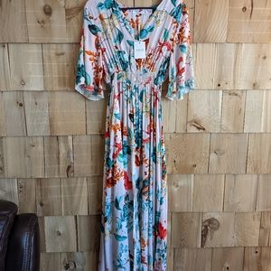 Tropical summer dress